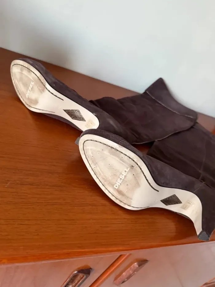 Bottes cavalière marron Diesel - photo numéro 9