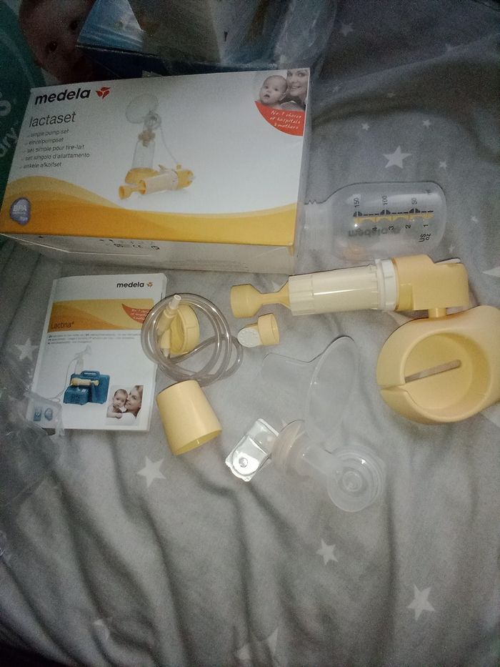 Lactaset medela single Pump set Adaptable sur un tire lait - photo numéro 2