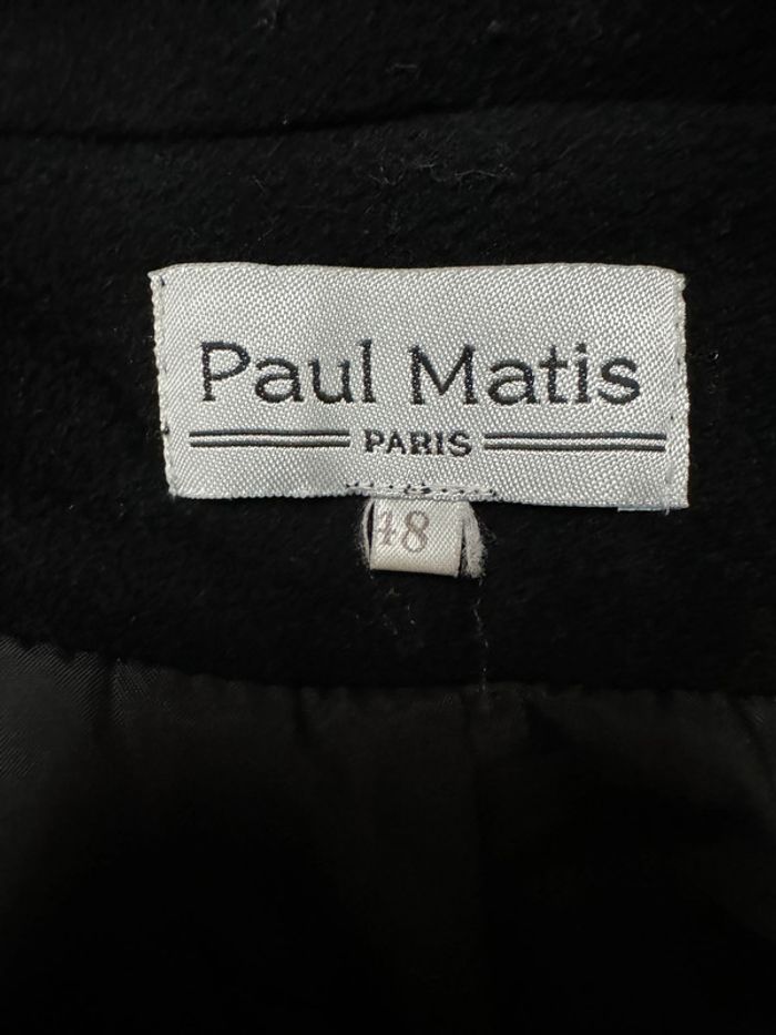 Long manteau en laine et cachemire Paul Matis Taille 48 - photo numéro 3