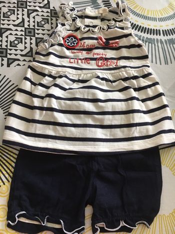 Robe avec petit pantalon