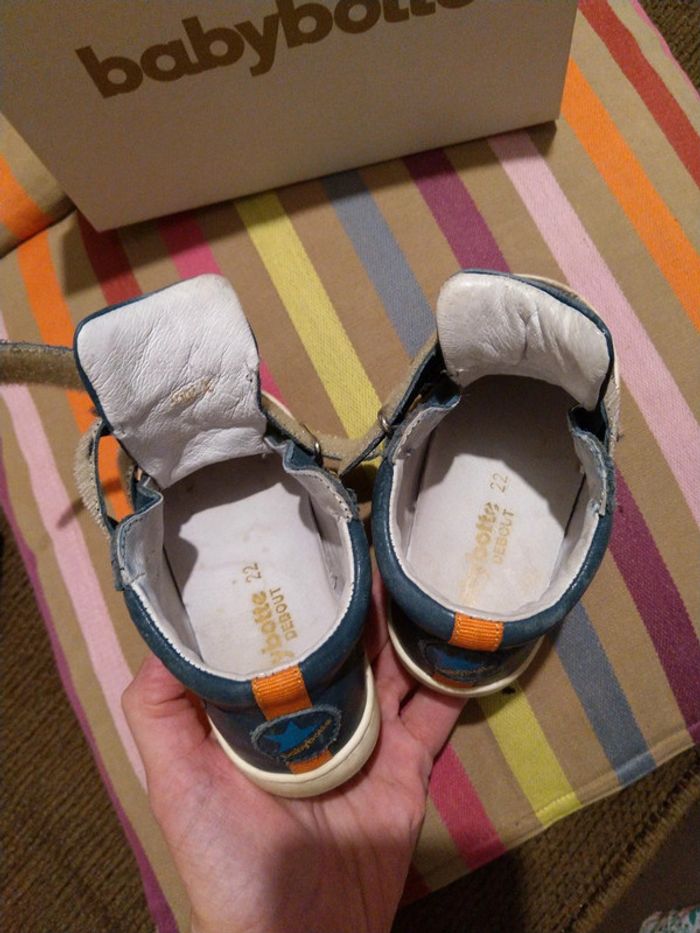 Chaussures/baskets/bottillons Babybotte pointure 22 - photo numéro 8