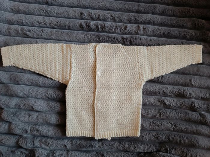 Pull en laine Vintage 1975-80 🇨🇵 T. 3-6mois Mixte - photo numéro 3