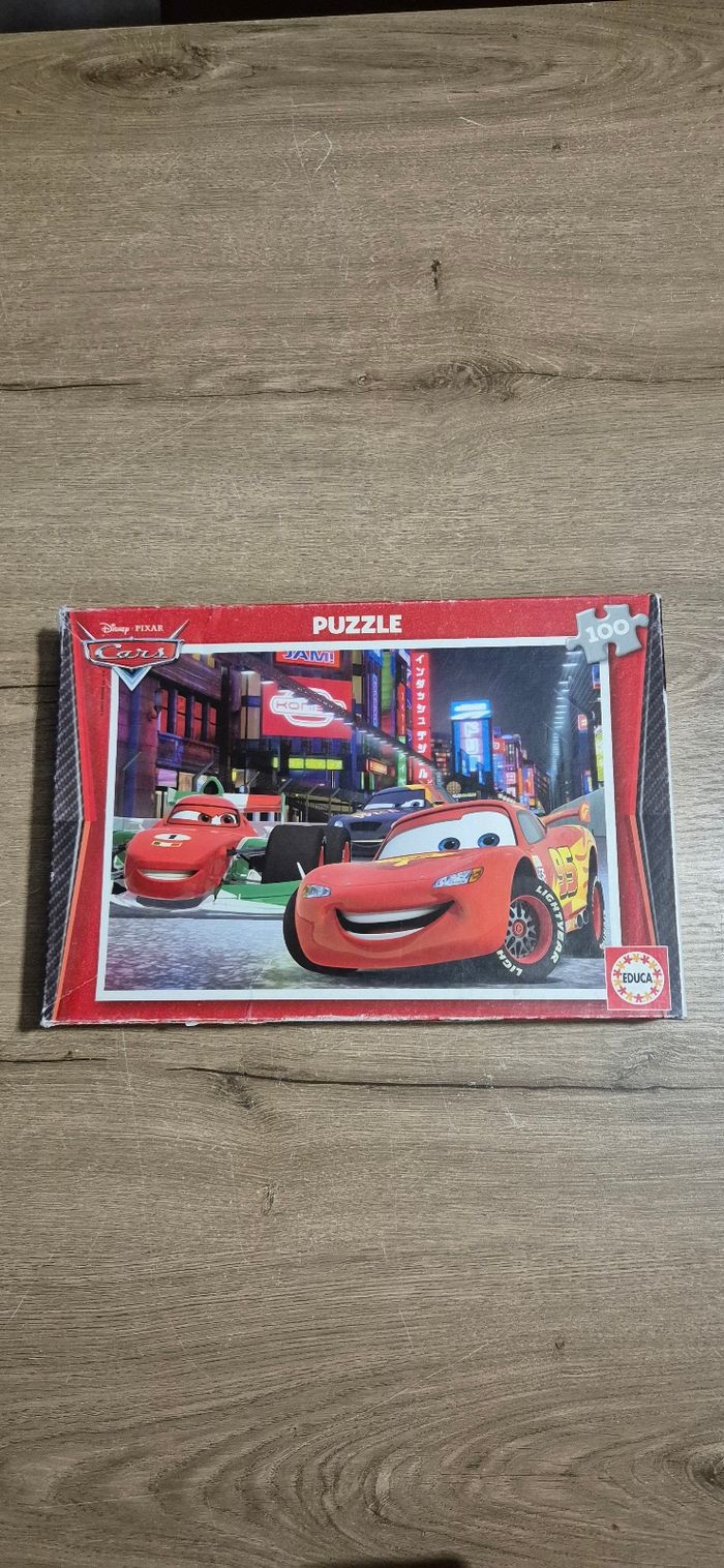 Puzzle Cars 100 pièces