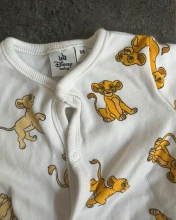 Bodies pyjama bébé roi lion