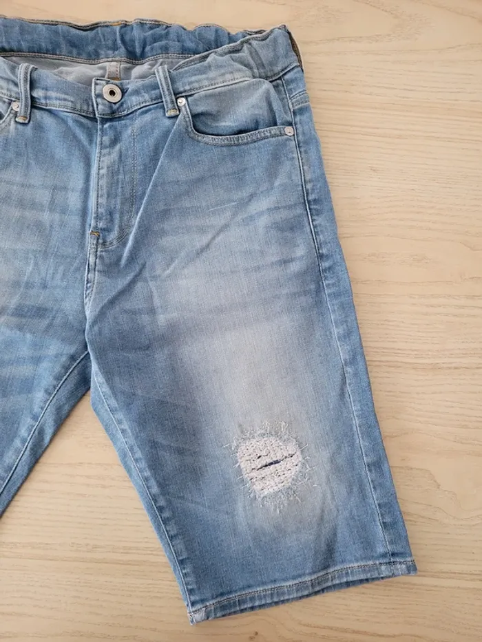 Short en jean super skinny G-Star Raw 14 ans - photo numéro 3