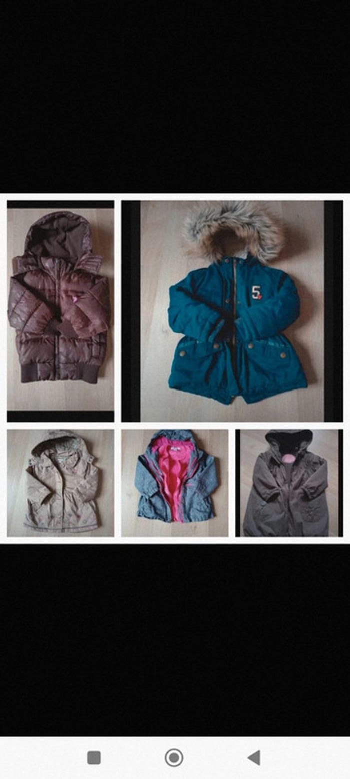 Lot Manteaux/Doudoune/parkas 3 ans