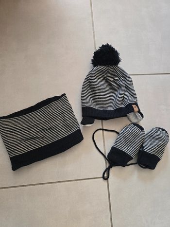 Bonnet snood gants