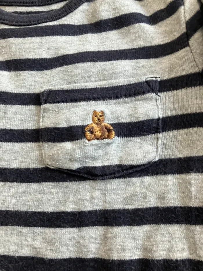 Body manche longue baby gap 6-12 mois - photo numéro 2