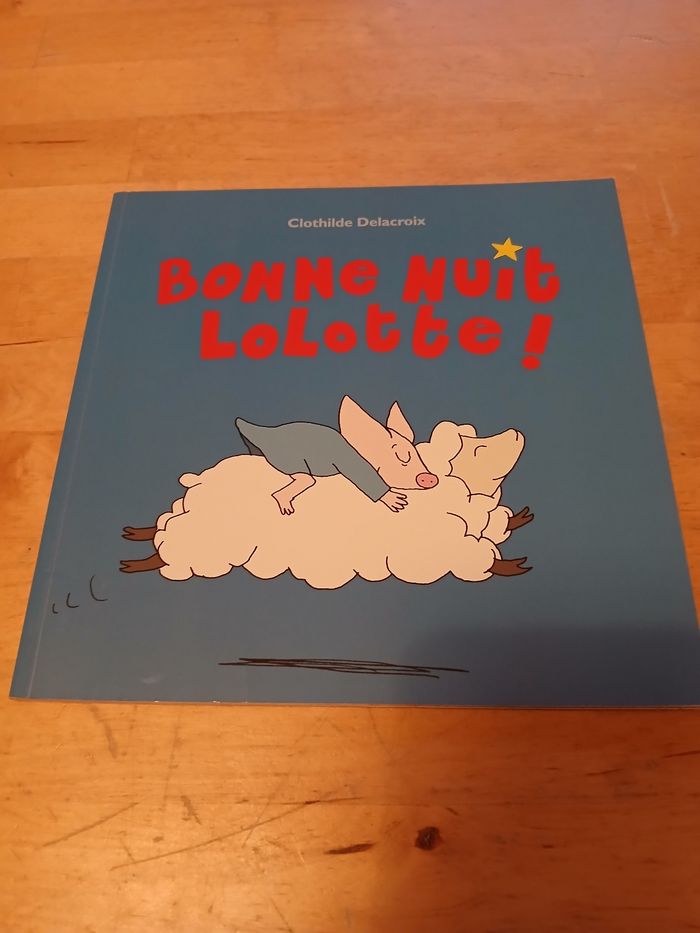 Bonne nuit Lolotte!École des loisirs état satisfaisant voir photos