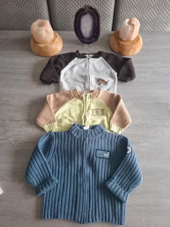 gilets zippé en laine