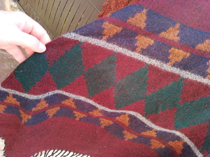 Grand châle vintage - photo numéro 2