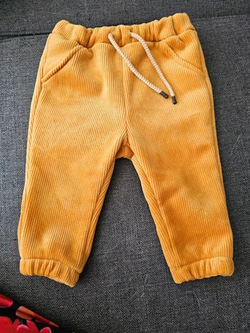 Pantalon velour gemo