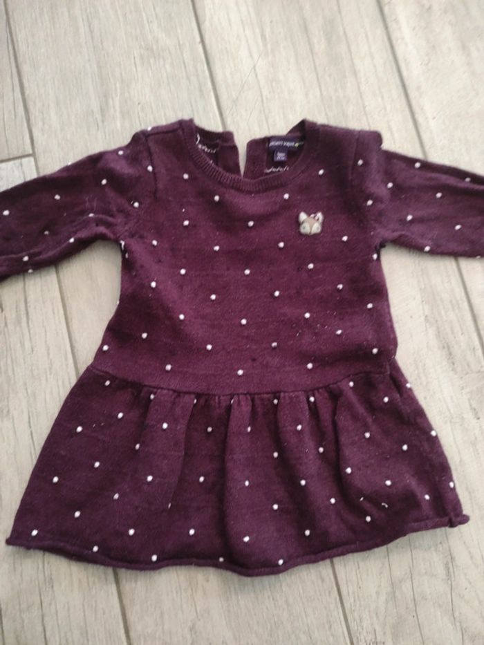 Ensemble avec robe hiver Sergent Major 9 mois - photo numéro 2