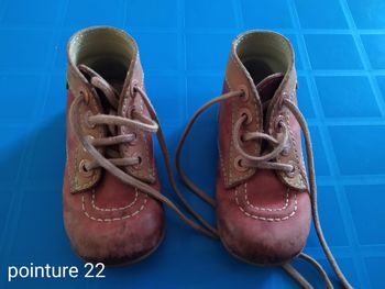 Chaussures roses kickers