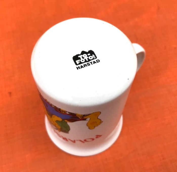 Tasse / Mug  Porcelaine blanche décor Troll  Polarsirkelen - photo numéro 5