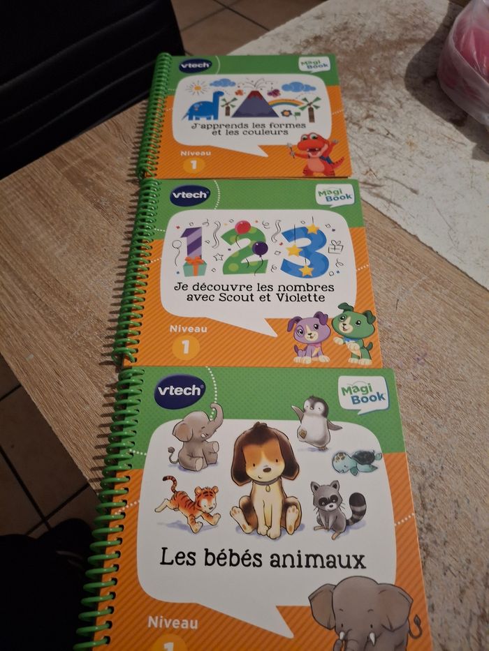 Pack 3 livre éducatif 1 niveau