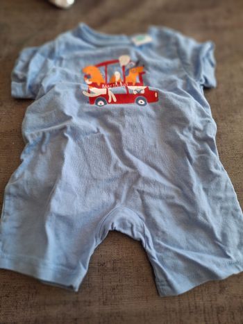 Vends 10 Bodys naissance garçon bébé