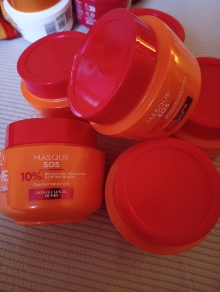 Lot de 6 masque capillaire elseve à 30€