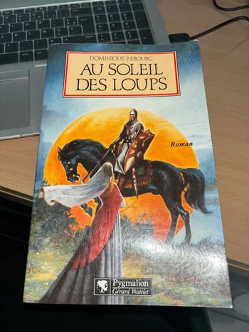 Livre roman au soleil des loups Dominique Rebourg