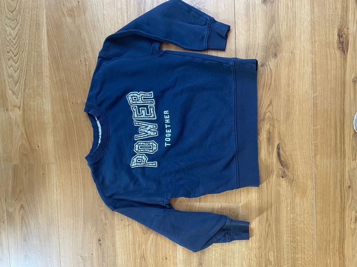Sweat bleu marine fille Mango 10 ans