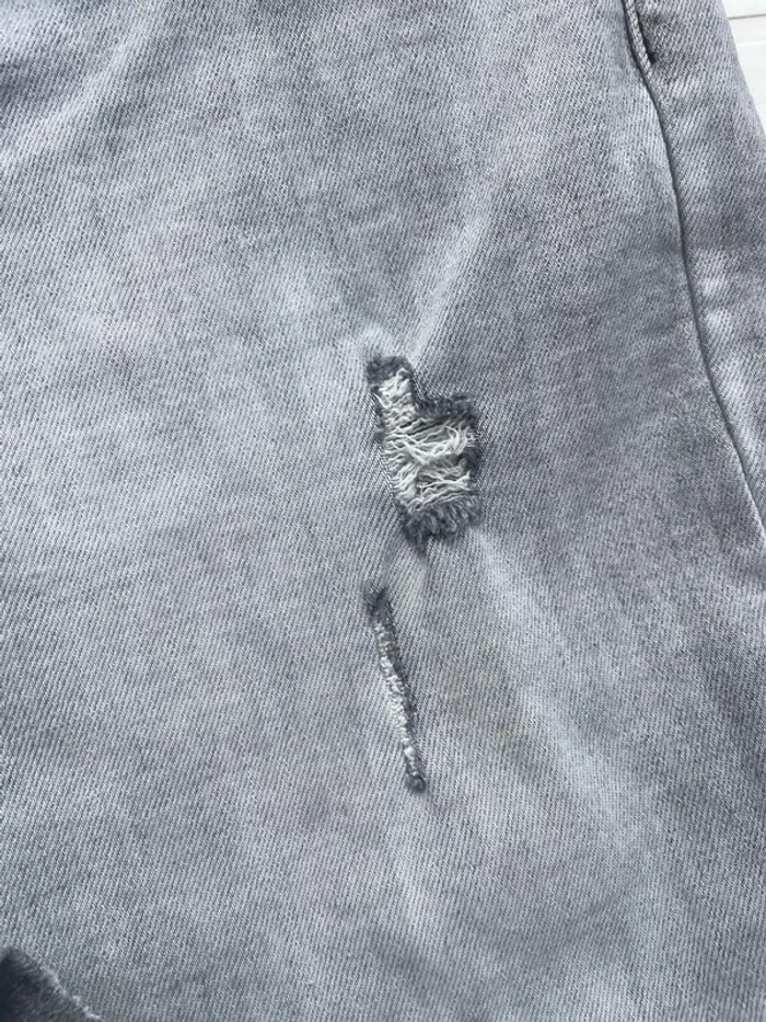 Jeans gris clair déchiré – Frilivin Homme 30 - photo numéro 3