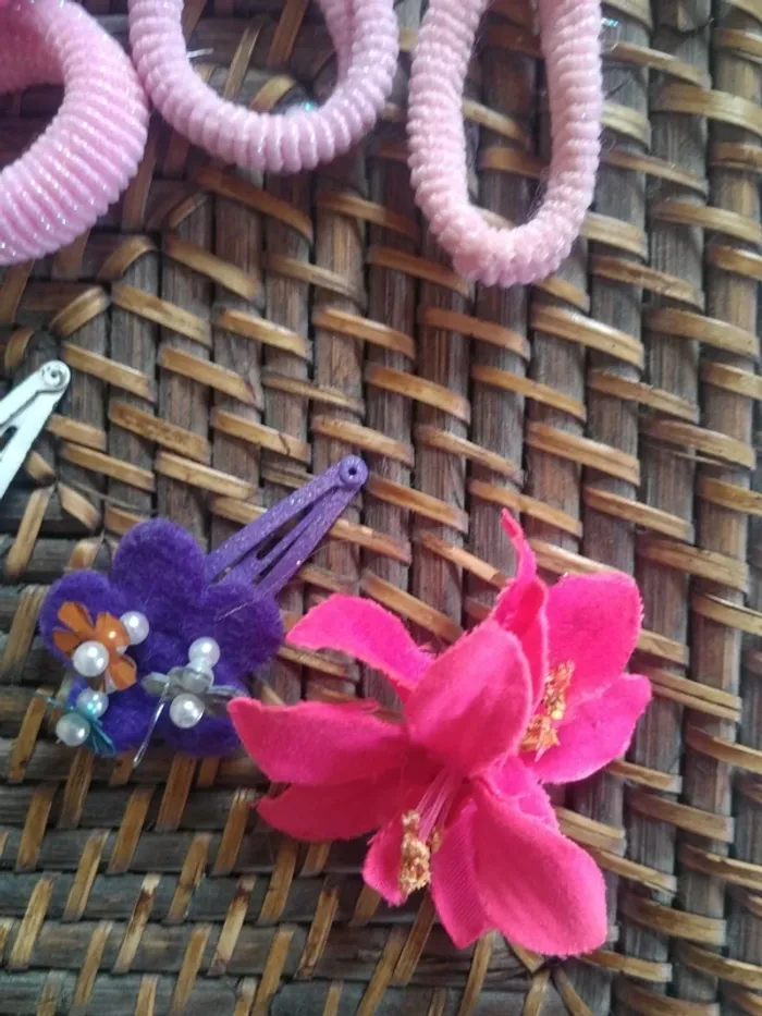 Lot Barrettes & élastiques Fille - photo numéro 3