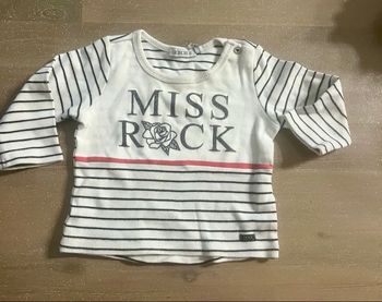 TEE shirt marinière ml IKKS