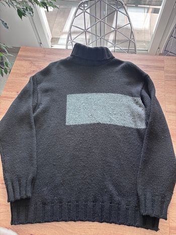 Pull homme Alain Manoukian gris et noir XL