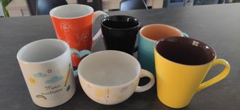 Lot de 6 mugs