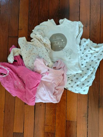 Lot pyjamas en coton