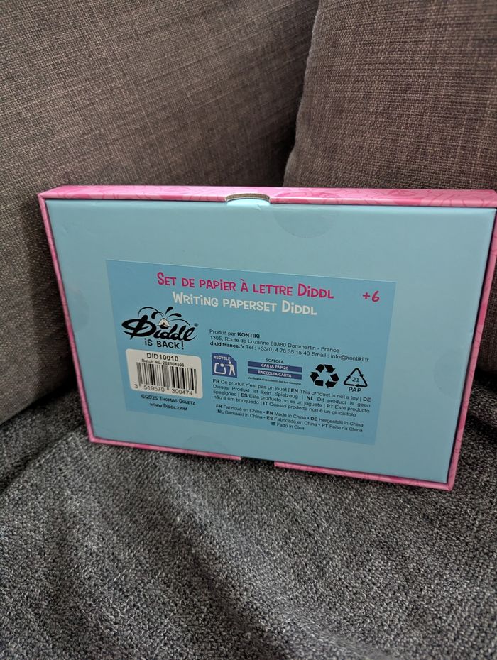 Papier à lettre diddl is back - photo numéro 2