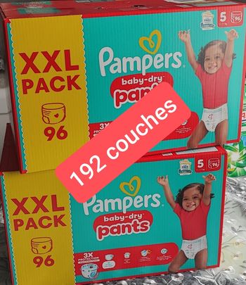 Couches pampers pants 5