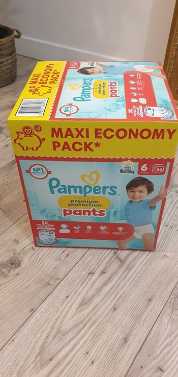 Couches Pampers premium protection Pants T6