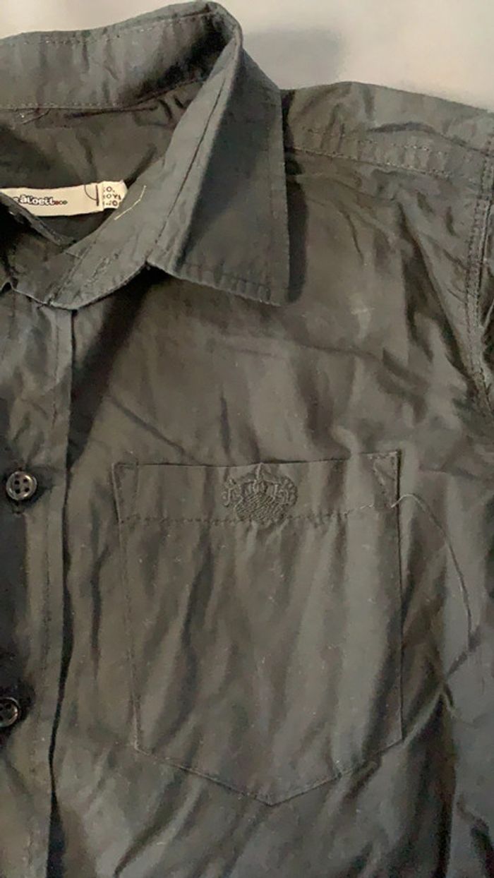 Chemise noire Tape à l’œil 10 ans - photo numéro 3