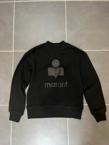 Pull Isabel Marant Noir Paillettes 