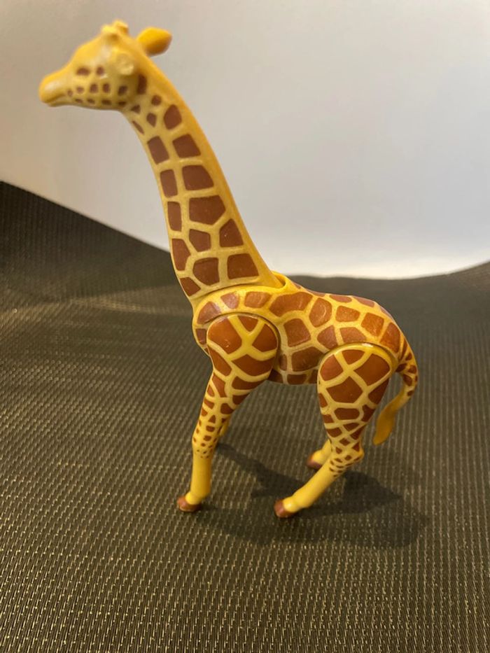 Playmobil figurine girafe adulte 1 oreille et cornes antennes Cassées animaux sauvages - photo numéro 9