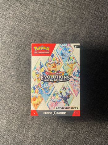 Bundle Pokemon Évolutions Prismatique EV8,5