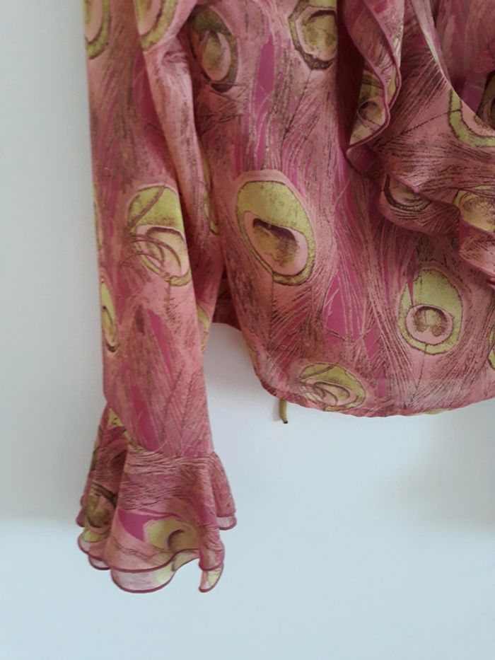 🎀 MANGO - Magnifique chemisier neuf Mango - taille M - photo numéro 4