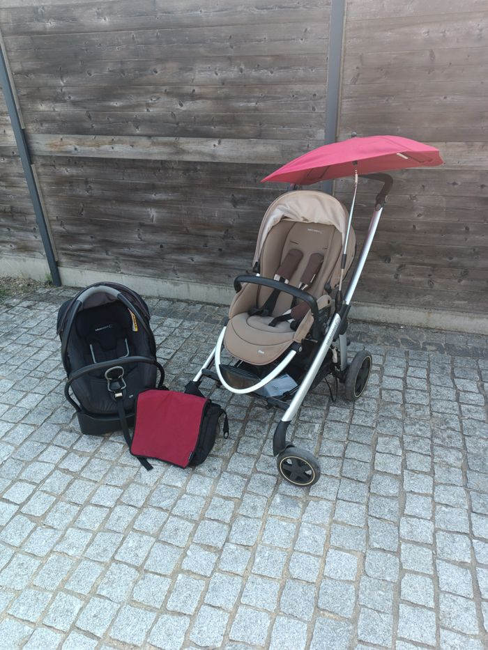 🌟 Pack Poussette + Cosy Bébé Confort ELEA + accessoires — Complet et prêt pour bébé 👶