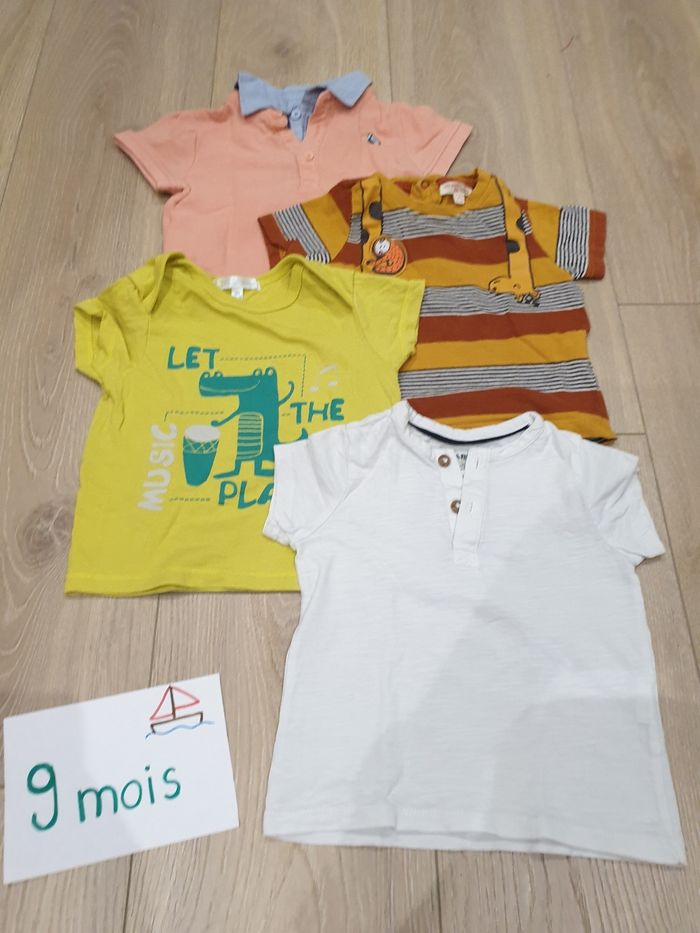 T-shirts garçon 9mois