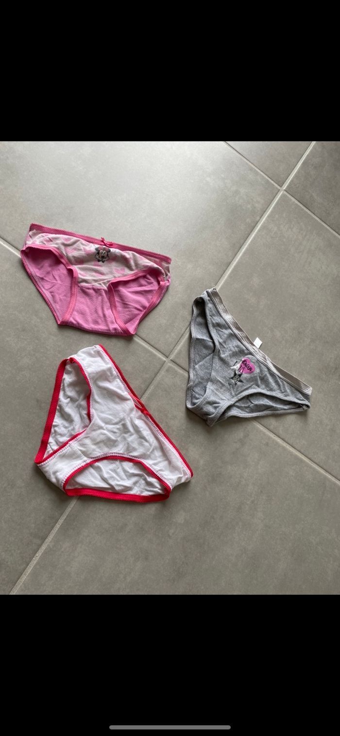 Lot de 3 culottes 4-5 ans