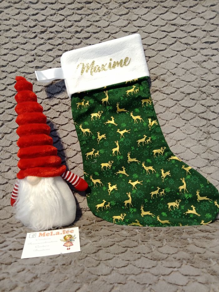 Chaussettes de Noël personnalisée