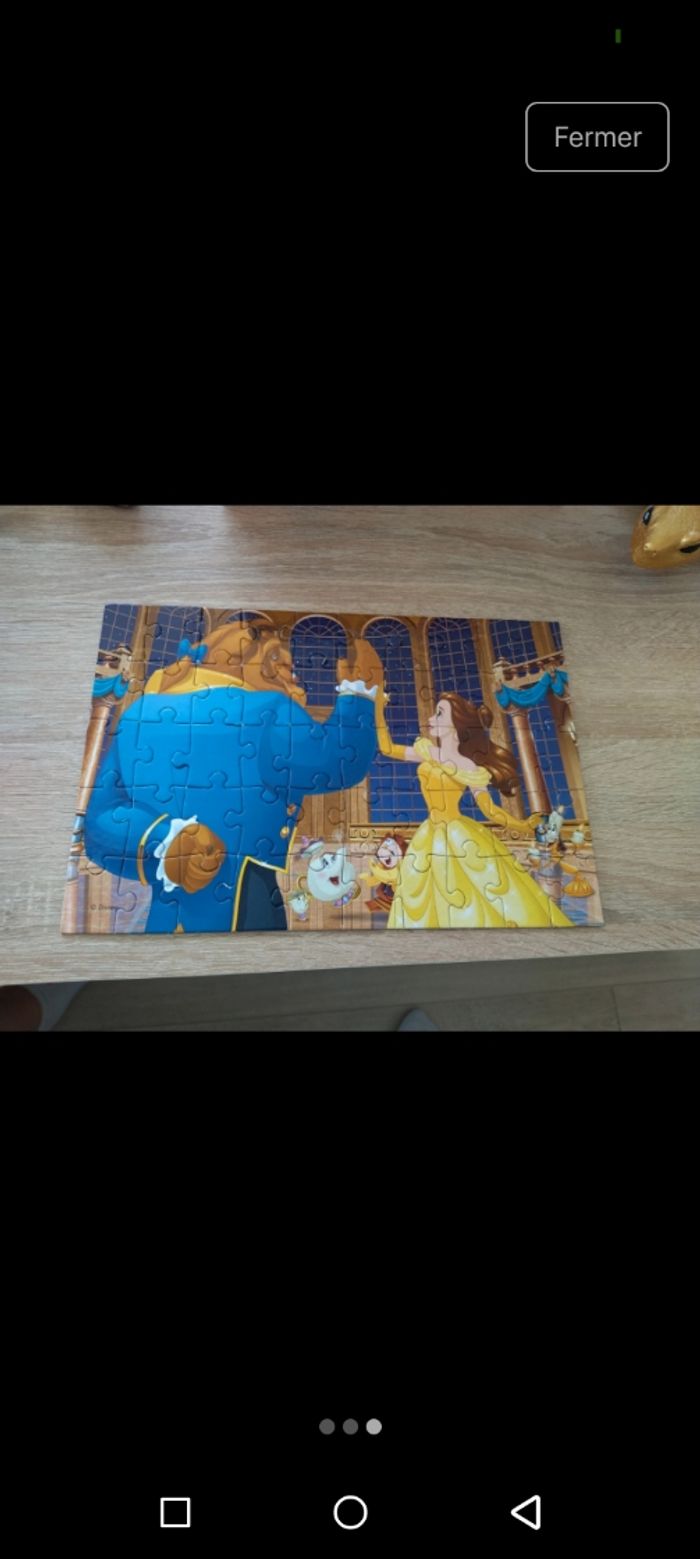 Puzzle la belle et la bete - photo numéro 3