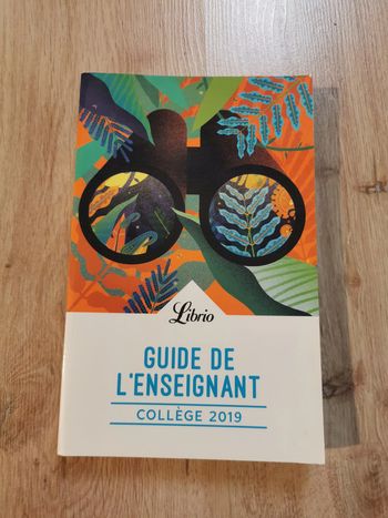 Guide de l'enseignant, collège 2019, Librio