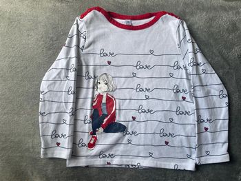 Maillot manches longues petite fille 3 ans