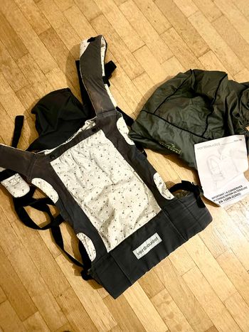 Porte-bébé Vertbaudet + Pack Pluie (Capuche & Protection)