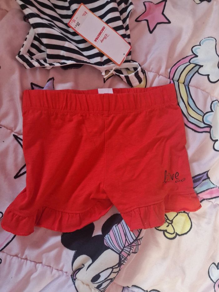 Ensemble été minnie 8 ans - photo numéro 2