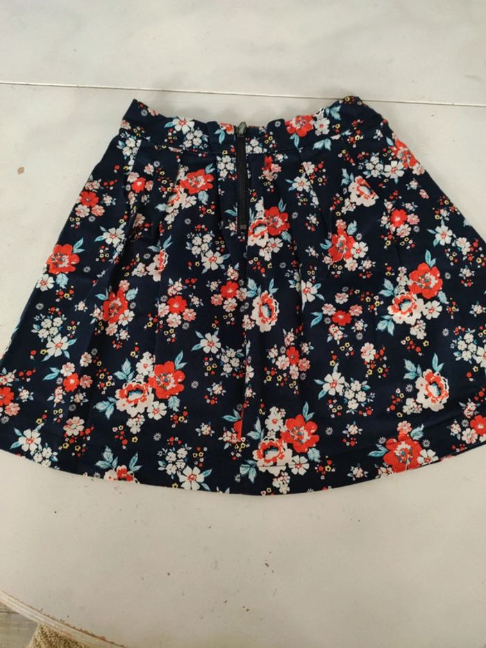 Jupe fleurie Jennyfer taille XS - photo numéro 2