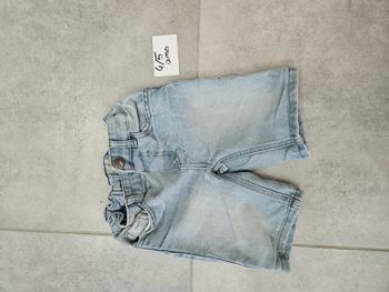 Short en jean bleu clair garçon 4/5 ans