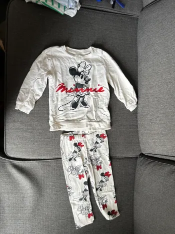 Ensemble Minnie bébé fille, legging et sweat, H&M, 12-18 mois